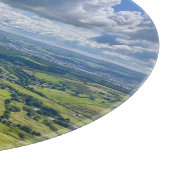 Rustig uitzicht vanaf Pendle Hill... Snijplank (Hoek)