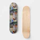 Rustig voor bomen Expressionistisch skateboard (Voorkant)