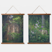 Rustig zomerbos hangend wandkleed (Dubbel)