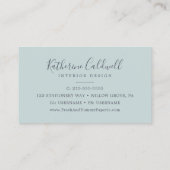 Rustige Aarde | Munt Visitekaartje (Achterkant)