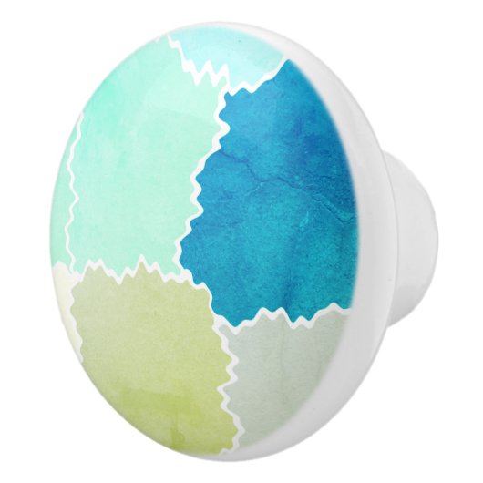 Rustige Aarde Toned Keramische Knop (Rechts)