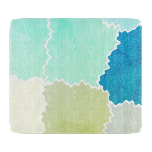 Rustige Aarde Toned Snijplank (Voorkant)