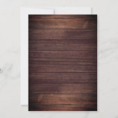 Rustige Afstuderen Hout Eucalyptus String Lights Kaart (Achterkant)