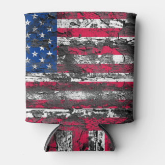 Rustige Amerikaanse vlag Blikjeskoeler