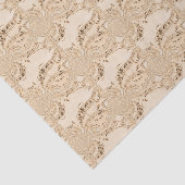 Rustige Antiek muzieknotities Tissuepapier (Detail)