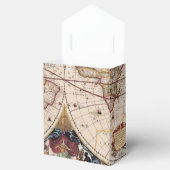 Rustige Antiek  Wereldkaart IV Bedankdoosjes (Geopend)