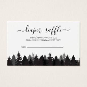 Rustige Baby shower van de Pijnboom DluierspoelKaa Visitekaartje