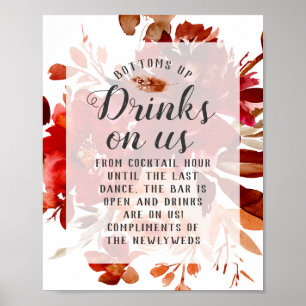 Rustige Beauty Floral met openbalsenteken Poster