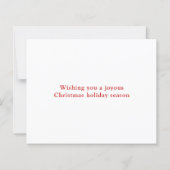 Rustige begroting Merry-kerstrood vrachtwagen (Achterkant)