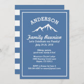 Rustige bergen gezinshereniging kaart (Voorkant / Achterkant)