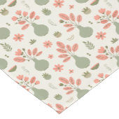 Rustige bloei - Elegant bloemontwerp Korte Tafelloper (Hoek)