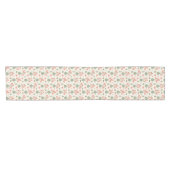 Rustige bloei - Elegant bloemontwerp Korte Tafelloper (Horizontaal)