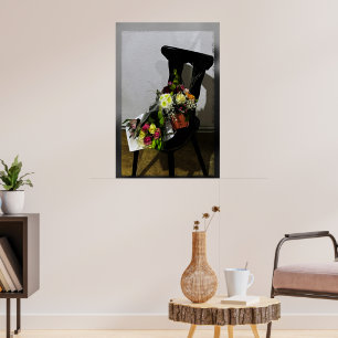 Rustige bloemen poster