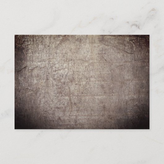 Rustige, blote, Bouquet bruiloftsgoed Informatiekaartje (Achterkant)