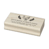 Rustige Boerderij eikarton Rubberstempel (Stempel)