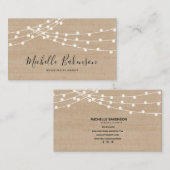 Rustige boerderij, ontwerp, visitekaartje (Voorkant / Achterkant)