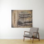 Rustige Boom- en tekenlucifers Wandkleed (In Situ (horizontaal))