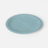 Rustige Borden van papierstof in elke kleur Papieren Bordje (Gekanteld)