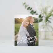 Rustige borstel die enkel gehuwde verticale Foto l Briefkaart (Staand voorkant)