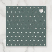 Rustige Bossen Kampeerbergen Vrijgezellenfeest Bedankjes Labels (Achterkant)