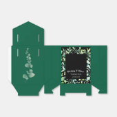 Rustige botanische Eucalyptus Greenery Wedding Bedankdoosjes (Uitgevouwen)