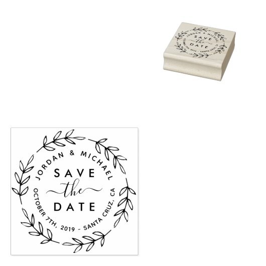 Rustige botanische wiskunde en script sparen de da 	rubberstempel (Gestempeld)