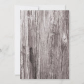 Rustige braad Elegant Vrijgezellenfeest Kaart (Achterkant)