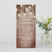 Rustige Brick  Lightbulbs Weddenschap Programma (Staand voorkant)