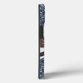 Rustige Britse vlag rode blauwe sparkles Case-Mate iPhone Case (Achterkant / Rechts)