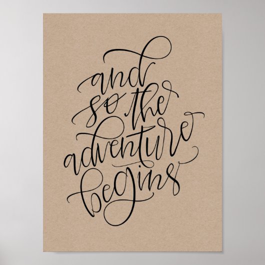 rustige bruiloft - en dus begint het avontuur poster (Voorkant)