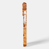 Rustige bruine cowboy mode western leder Case-Mate iPhone case (Achterkant / Links)