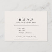 Rustige bruine marinevlinder botanische bruiloft R Informatiekaartje (Achterkant)