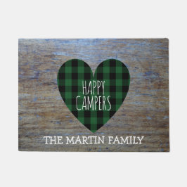 Rustige Buffalo Pset Heart Aangepast | Happy Campe Deurmat