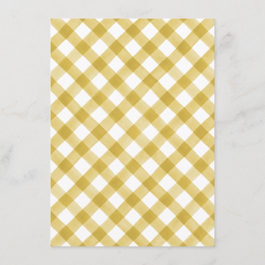 Rustige buffelstang Thanksgiving Menu (Achterkant)