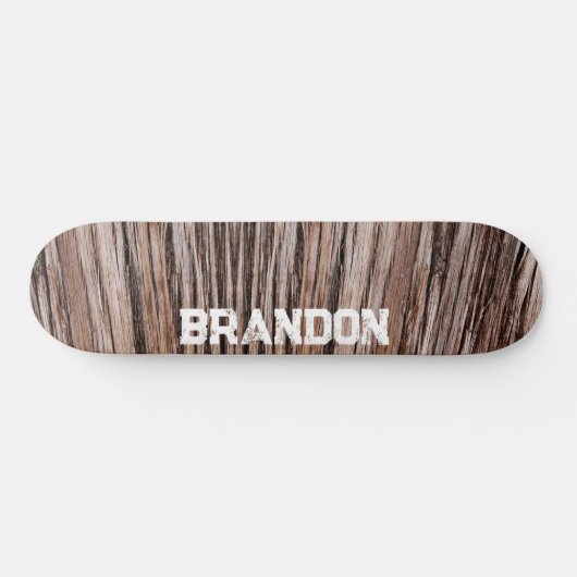 Rustige cedar, natuur, buiten skateboard (Horizontaal)