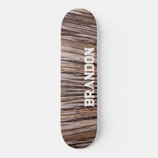 Rustige cedar, natuur, buiten skateboard (Voorkant)