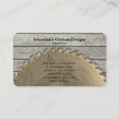 Rustige Cirkelzagen — Professional Visitekaartje (Voorkant)