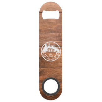 Rustige cottage, blokhut, schuur | Aangepaste fami Speed Flessenopener