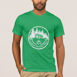 Rustige cottage, blokhut, schuur | Aangepaste fami T-shirt