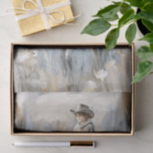 Rustige Cowboy Dromen Decoupage Tissuepapier (Geschenk)