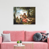 Rustige cursus canvas afdruk (Insitu (Woonkamer))