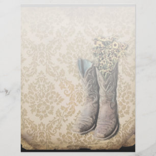 rustige demask western land cowboy boot