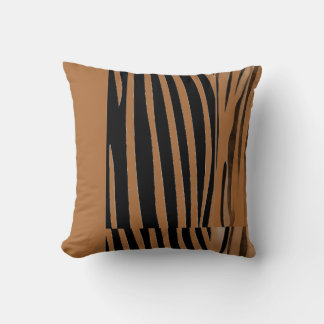 Rustige dierenpatchwork Zebra Stripe Pillow Kussen