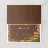 Rustige Donkere houten vlinderdentafel (Buitenkant ongevouwen)