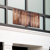 Rustige donkerschors Weddenprogramma Spandoek (Buitenkant Gebouw)