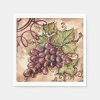 Rustige druivenluiers