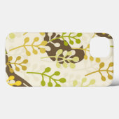 Rustige dunne zwandige vogelstand-barstpatroon Case-Mate iPhone case (Achterkant (horizontaal))