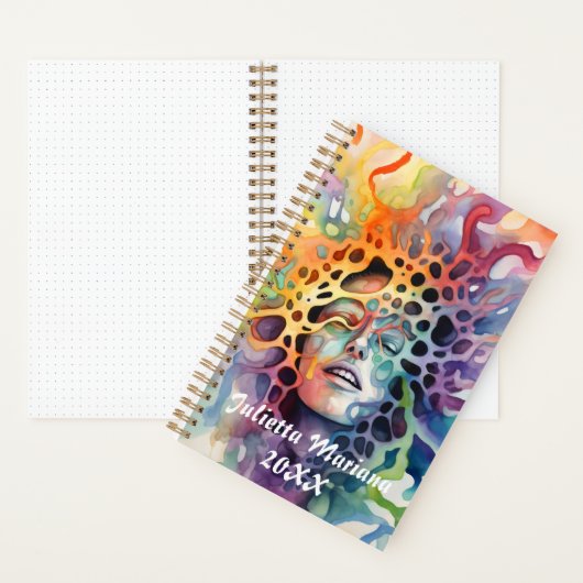 Rustige Dynamo Aangepaste naam Notitieboek (Binnen)