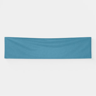 Rustige & eenvoudige Blauwe linnen gestructureerde Spandoek