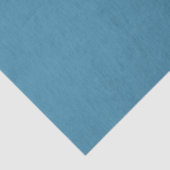 Rustige & eenvoudige Blauwe linnen gestructureerde Tissuepapier (Detail)